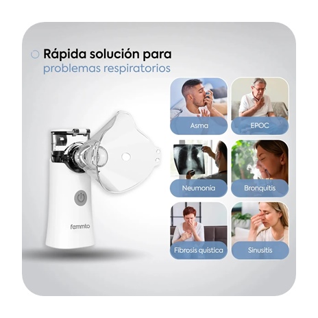 Nebulizador Portátil Inalámbrico - Imagen 3