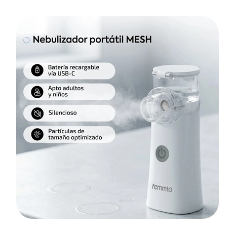 Nebulizador Portátil Inalámbrico - Imagen 5