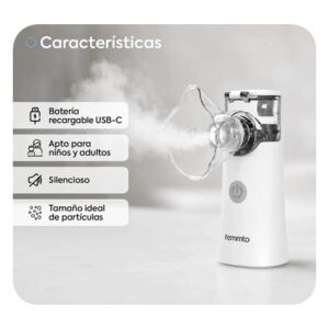 Nebulizador Portátil Inalámbrico